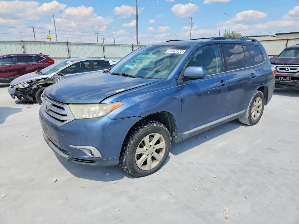 2013 TOYOTA HIGHLANDER 5TDZK3EH8DS116289