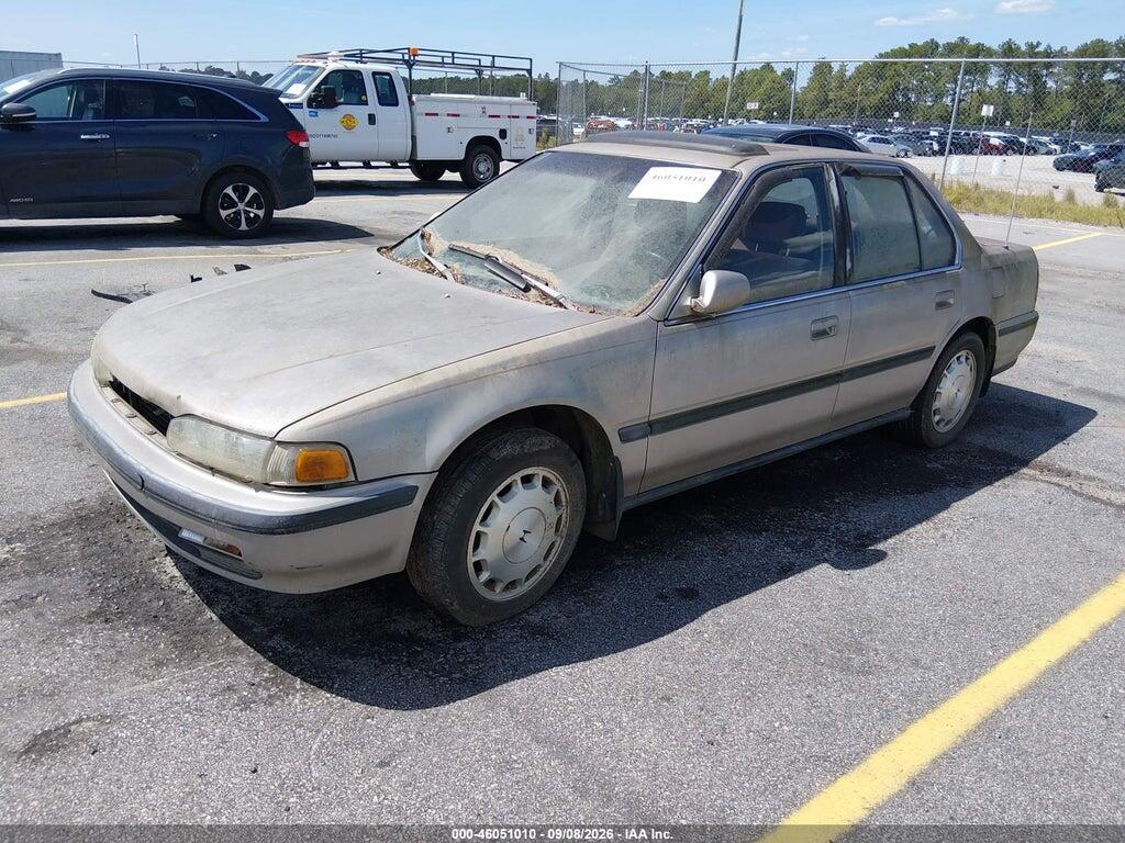 1HGCB7677NA022570 1992 HONDA ACCORD photo no. 2