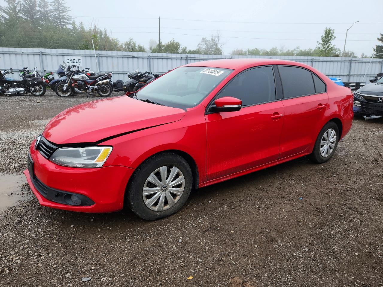 2014 VOLKSWAGEN JETTA 3VWDL7AJ8EM271303