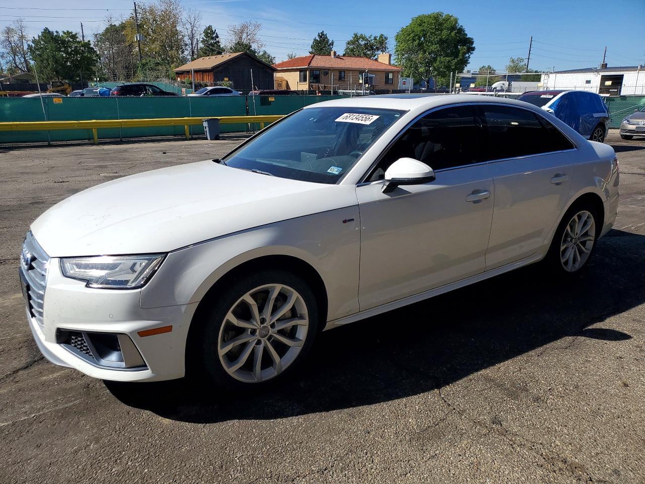 2019 AUDI A4 WAUENAF46KA002935