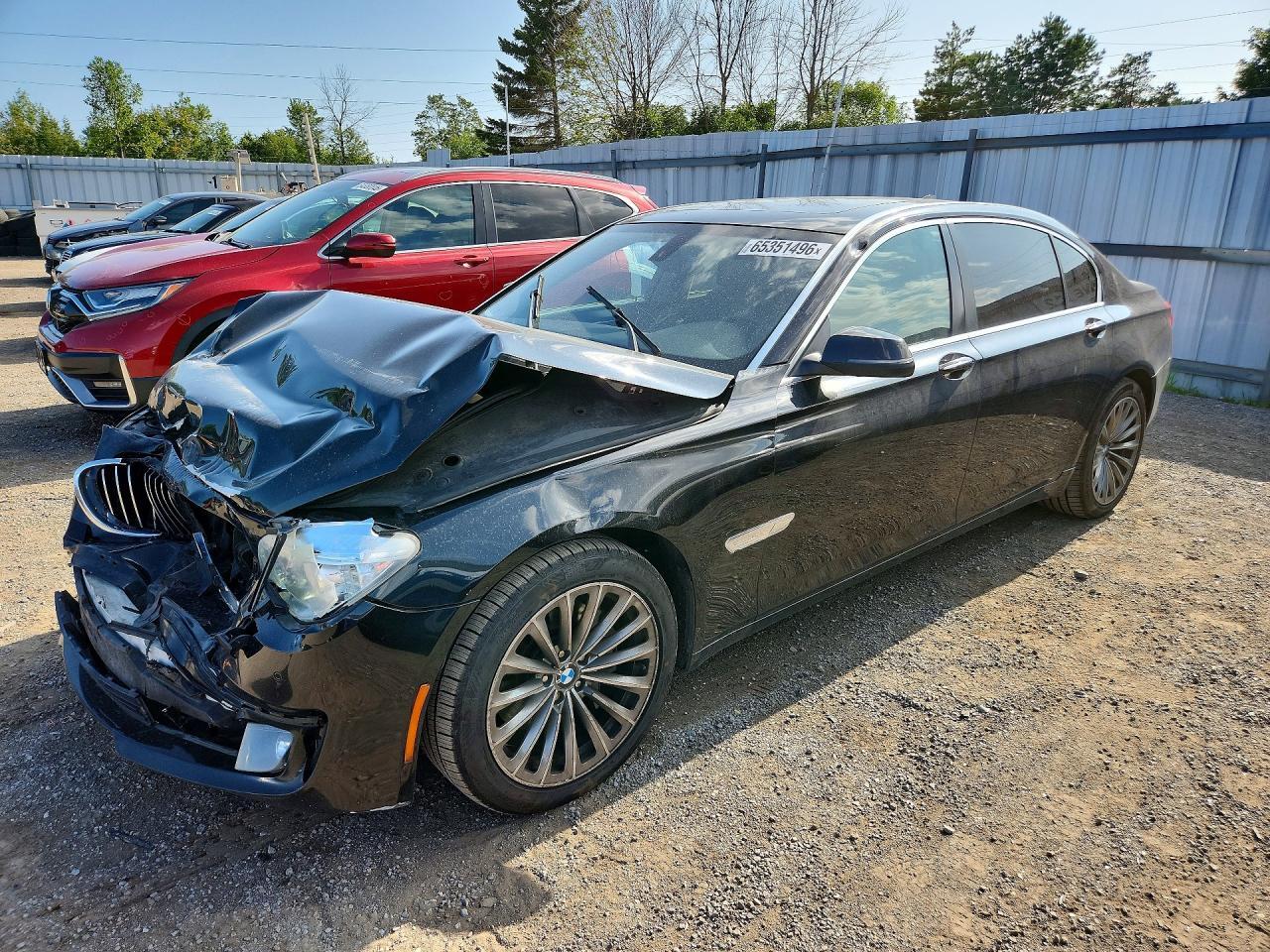 2013 BMW 740 WBAYF4C58DDE23567