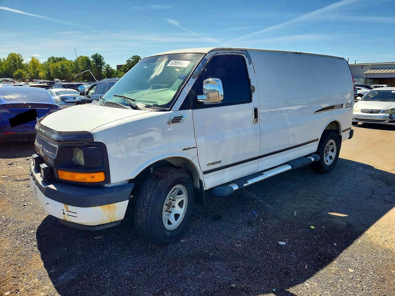 2013 CHEVROLET EXPRESS G1500 1GCSHAF44D1188555