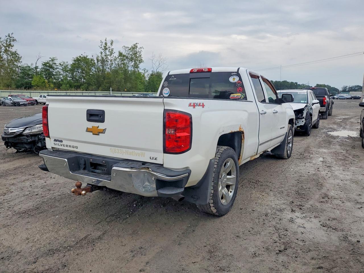 2014 CHEVROLET SILVERADO K1500 LTZ — Фото 3 из 12