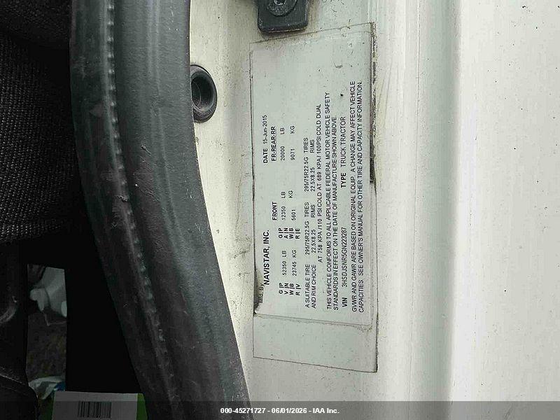 3HSDJSNR5GN223287 2016 INTERNATIONAL PROSTAR photo no. 12