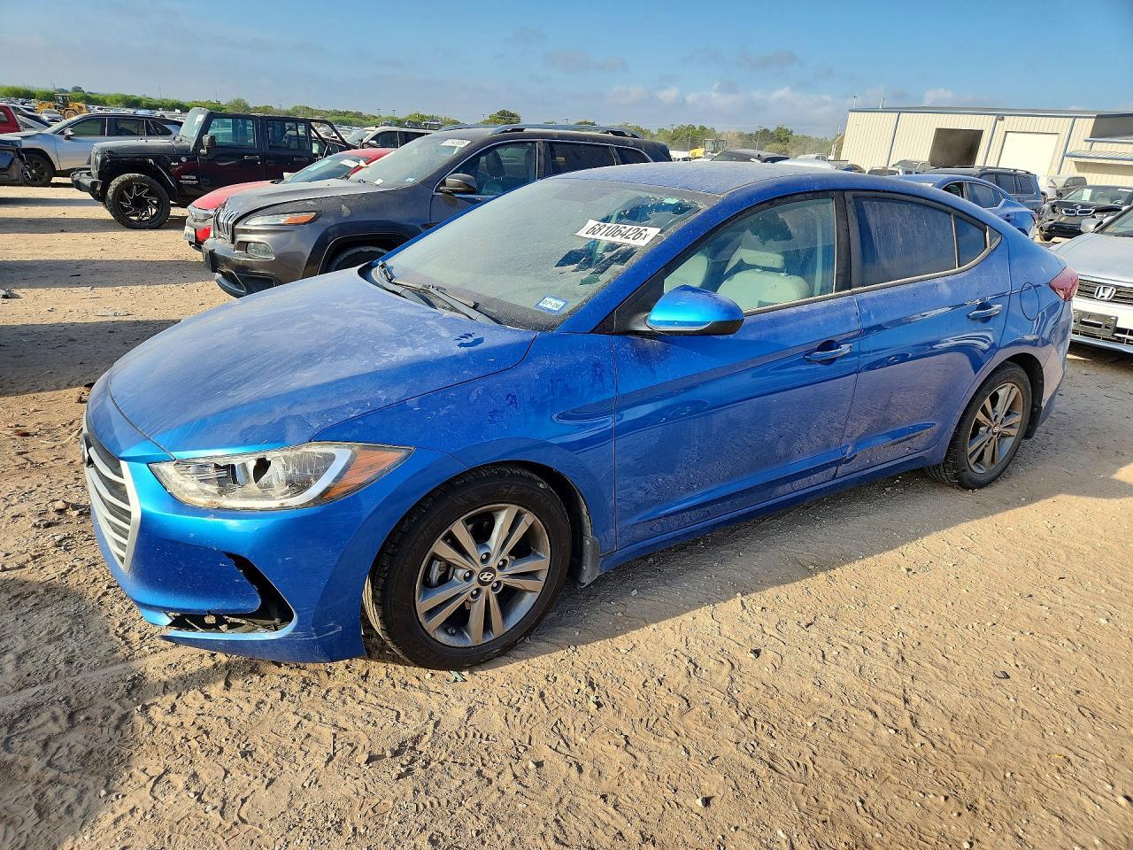 2018 HYUNDAI ELANTRA 5NPD84LF4JH361236