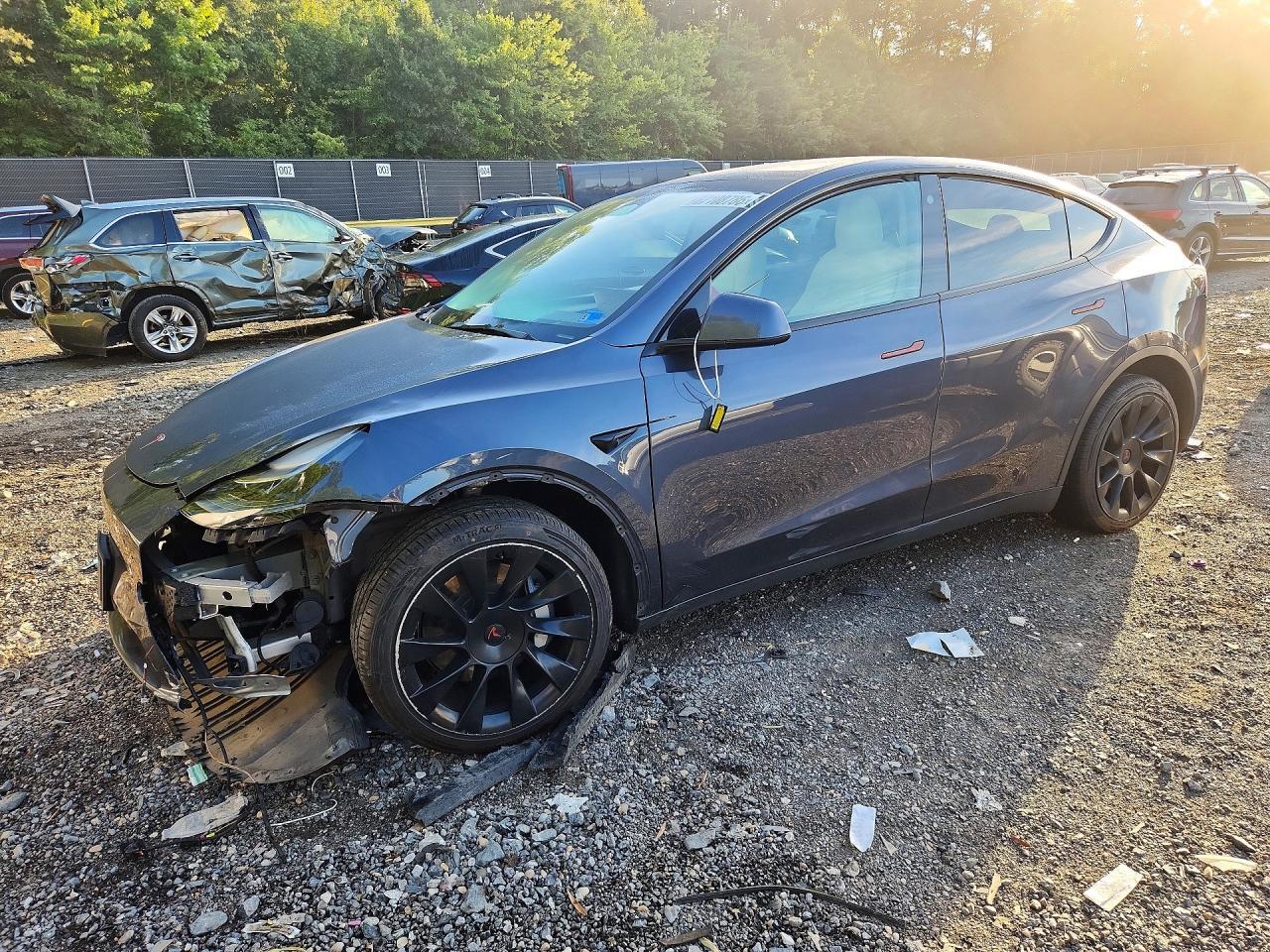 2022 TESLA MODEL Y 7SAYGDEE6NF547036