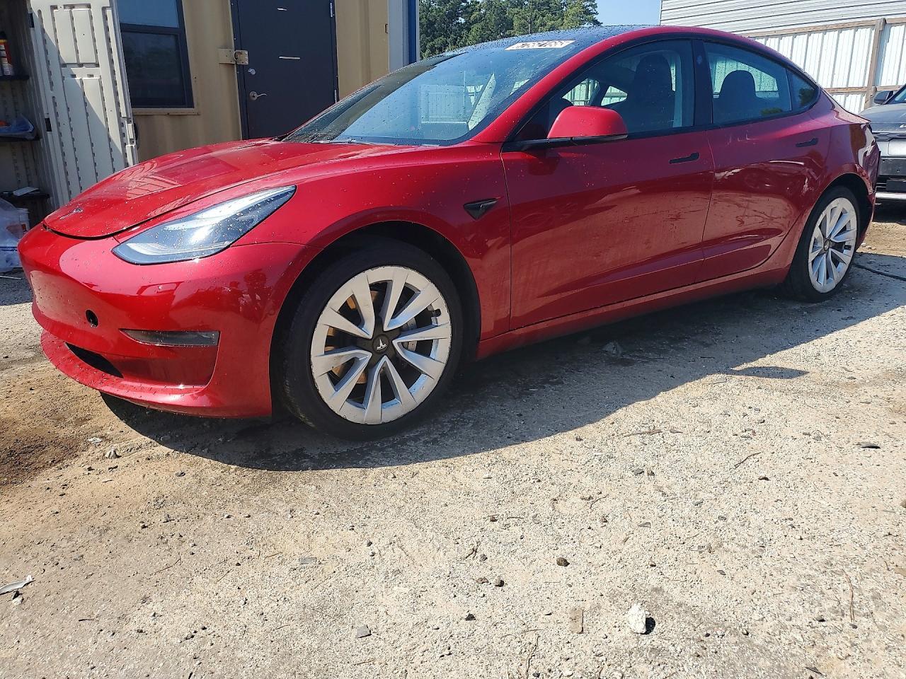 2022 TESLA MODEL 3 5YJ3E1EAXNF371309