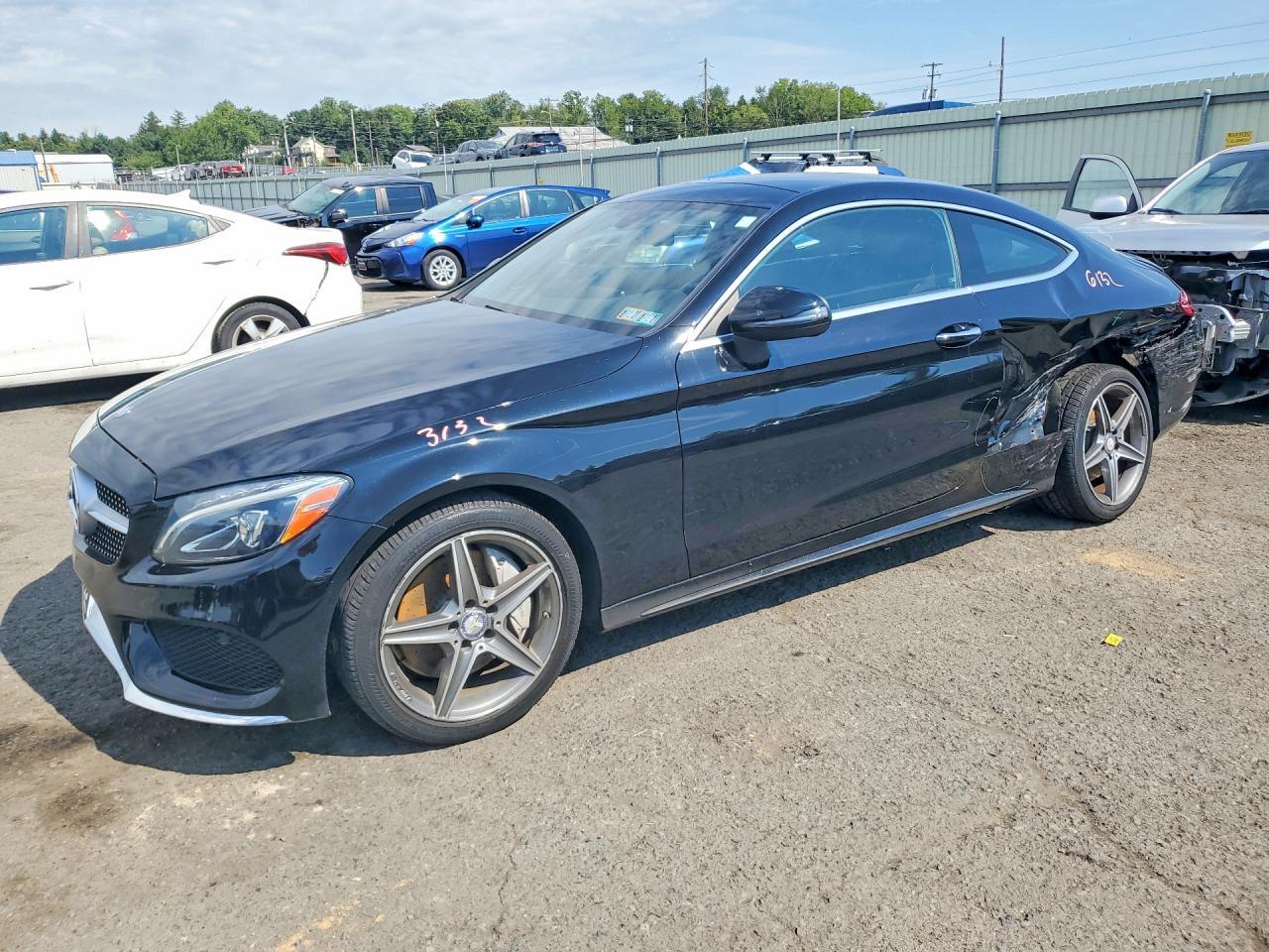 2017 MERCEDES-BENZ C WDDWJ4KB8HF446487