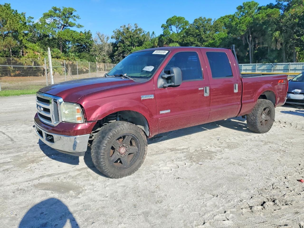 2006 FORD F250 1FTSW21P66EB12957