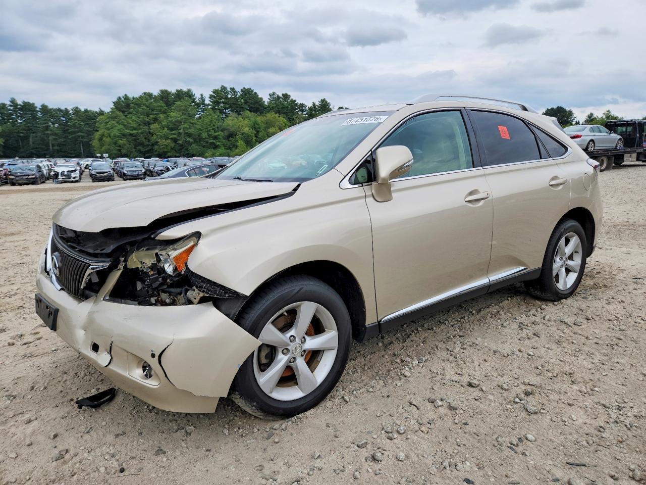 2012 LEXUS RX 2T2BK1BA2CC151149