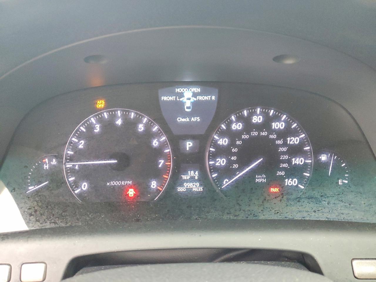 JTHBL46F375036344 2007 LEXUS LS photo no. 9