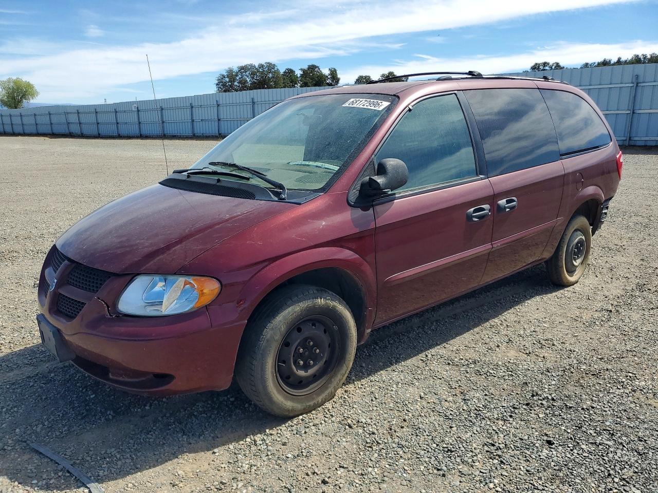 2002 DODGE GRAND CARAVAN 1B4GP24302B529155