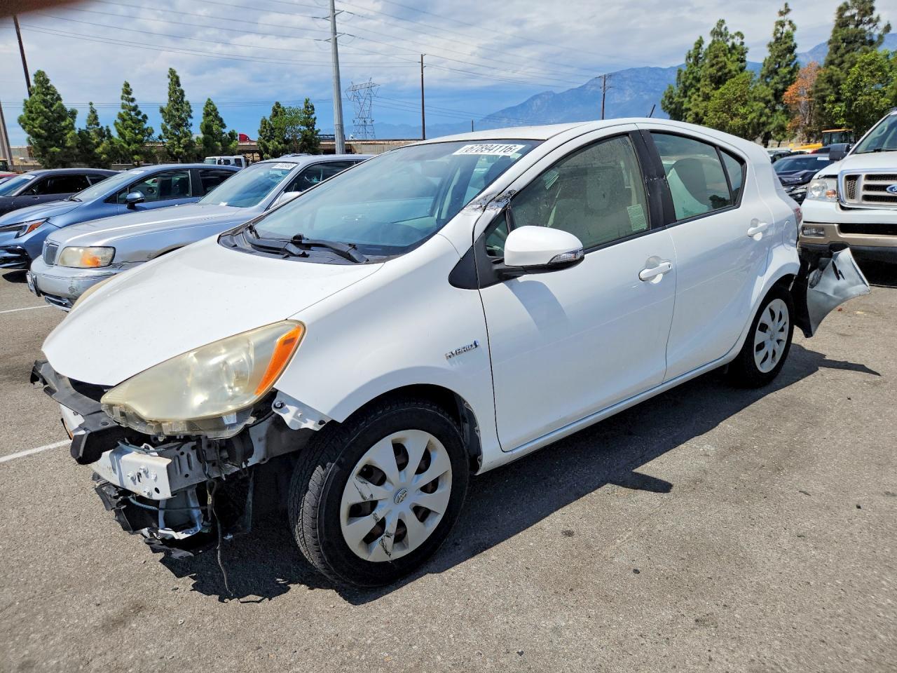 2012 TOYOTA PRIUS C JTDKDTB38C1015284