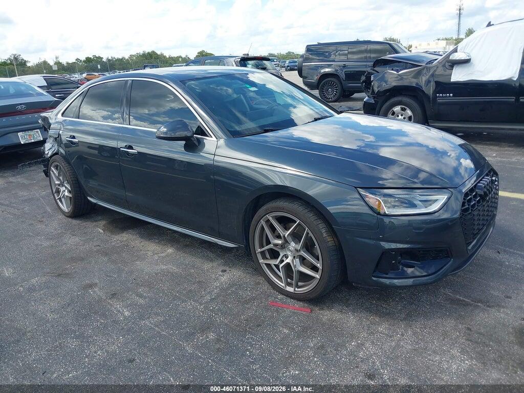 2021 AUDI A4 WAUABAF49MA065179