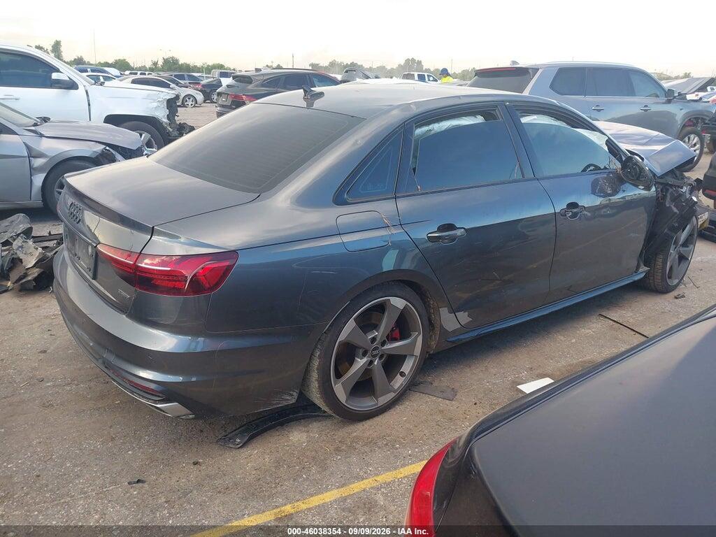WAUEAAF4XNN003725 2022 AUDI A4 photo no. 4