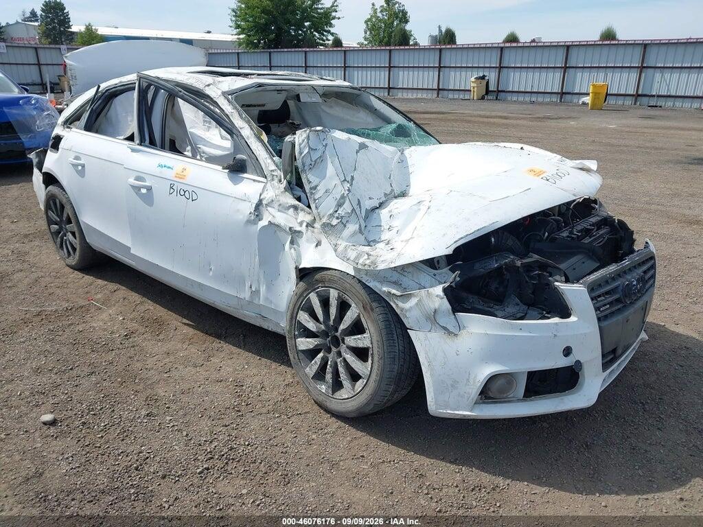 2012 AUDI A4 WAUBFAFL7CN008647
