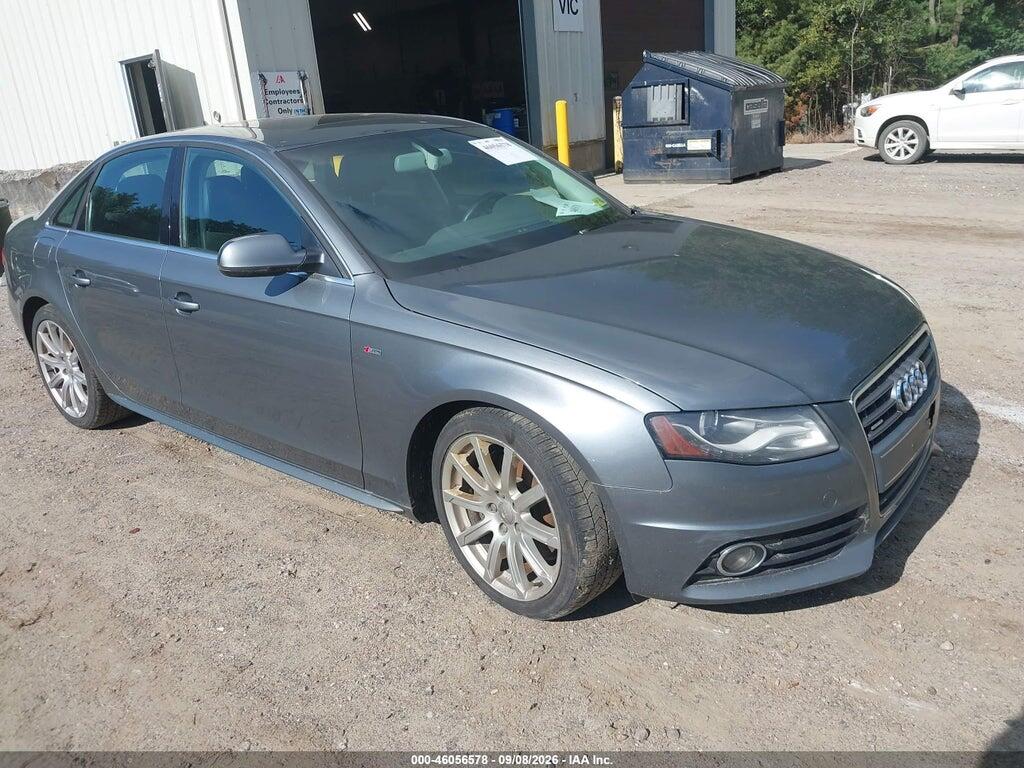 2012 AUDI A4 WAUHFAFL4CA119366