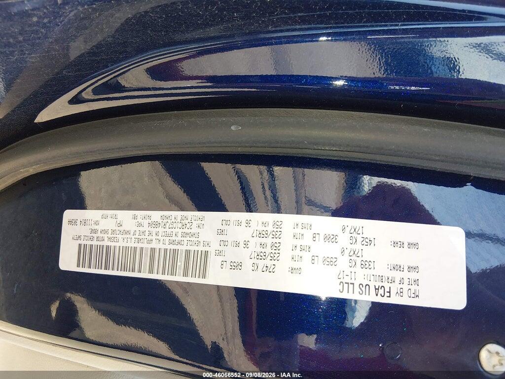 2C4RC1CG7JR148604 2018 CHRYSLER PACIFICA photo no. 9