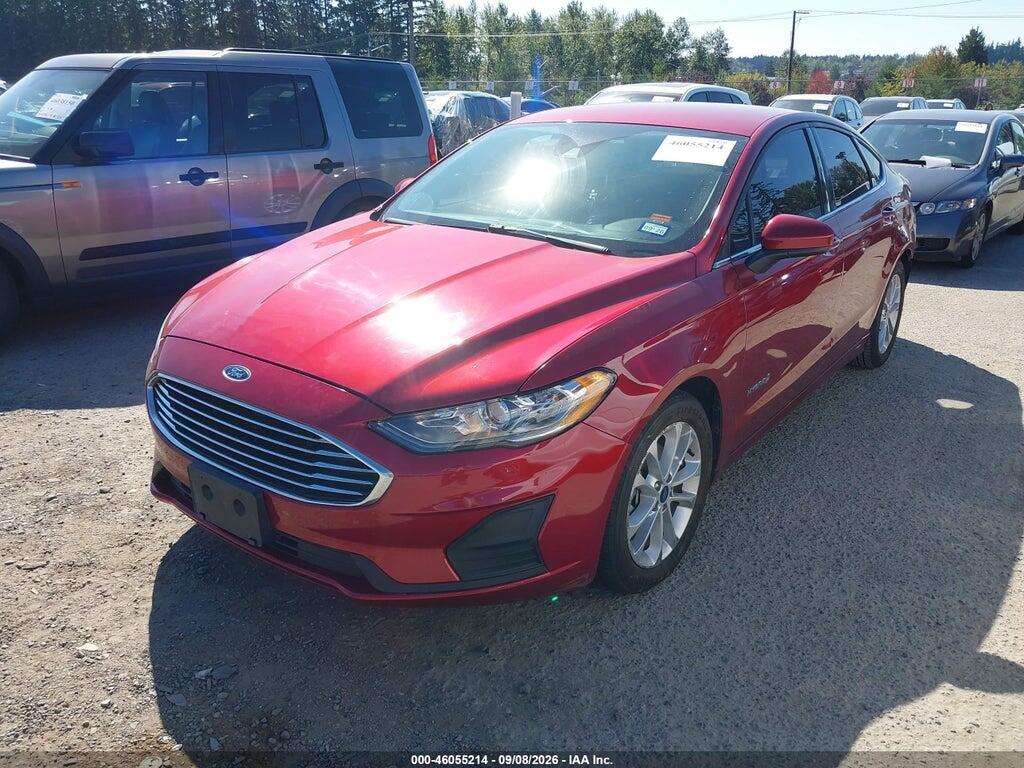 3FA6P0LU9KR170337 2019 FORD FUSION HYBRID photo no. 2