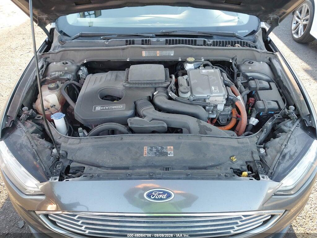 3FA6P0LU3JR285353 2018 FORD FUSION HYBRID photo no. 10