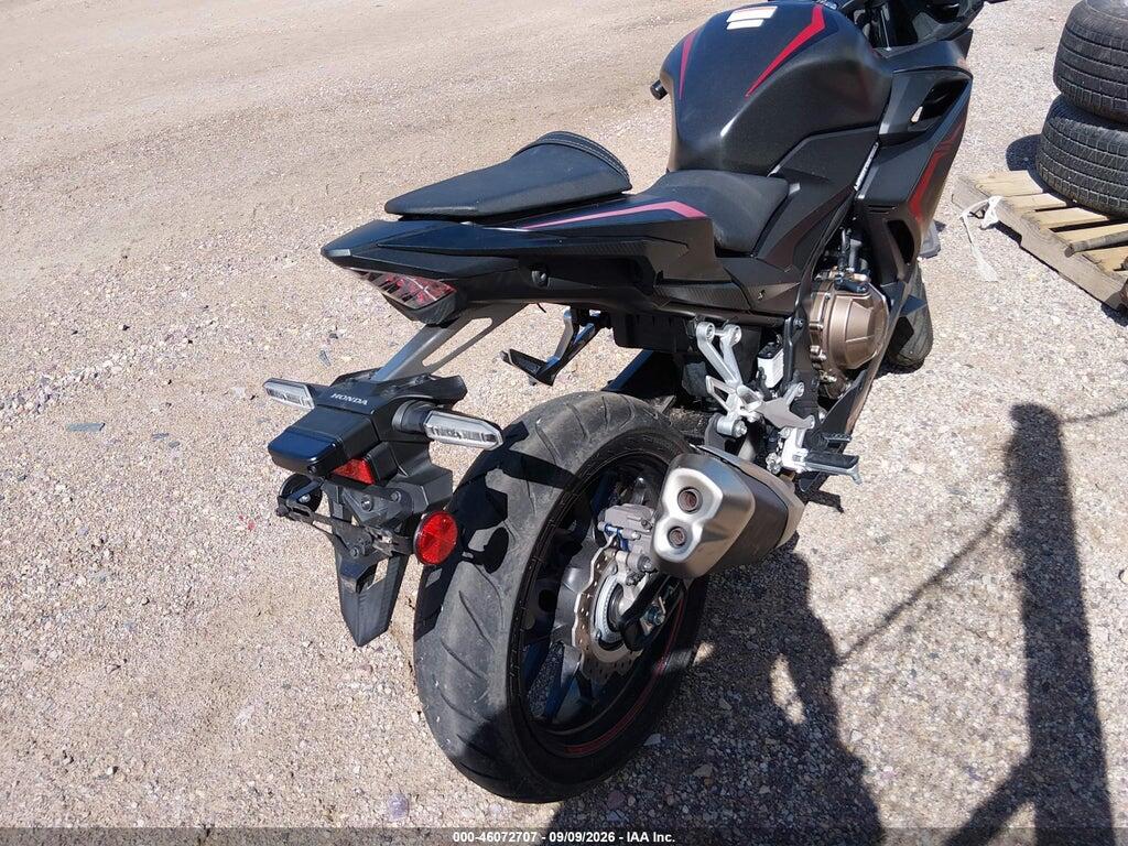 MLHPC6257M5200543 2021 HONDA CBR500 photo no. 4