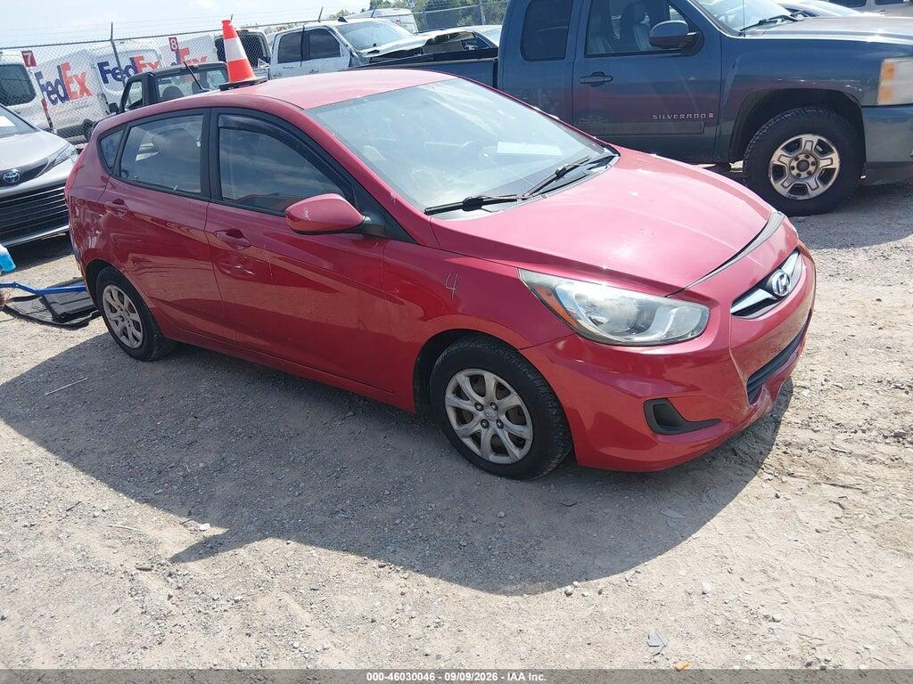 2012 HYUNDAI ACCENT KMHCT5AE9CU036287