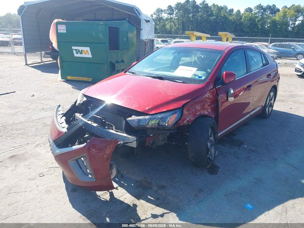 KMHC85LC7LU240146 2020 HYUNDAI IONIQ HYBRID photo no. 2