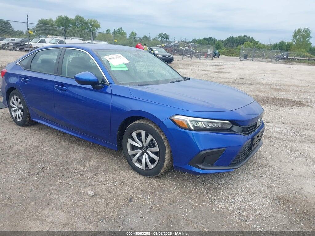 2022 HONDA CIVIC 2HGFE2F2XNH587618