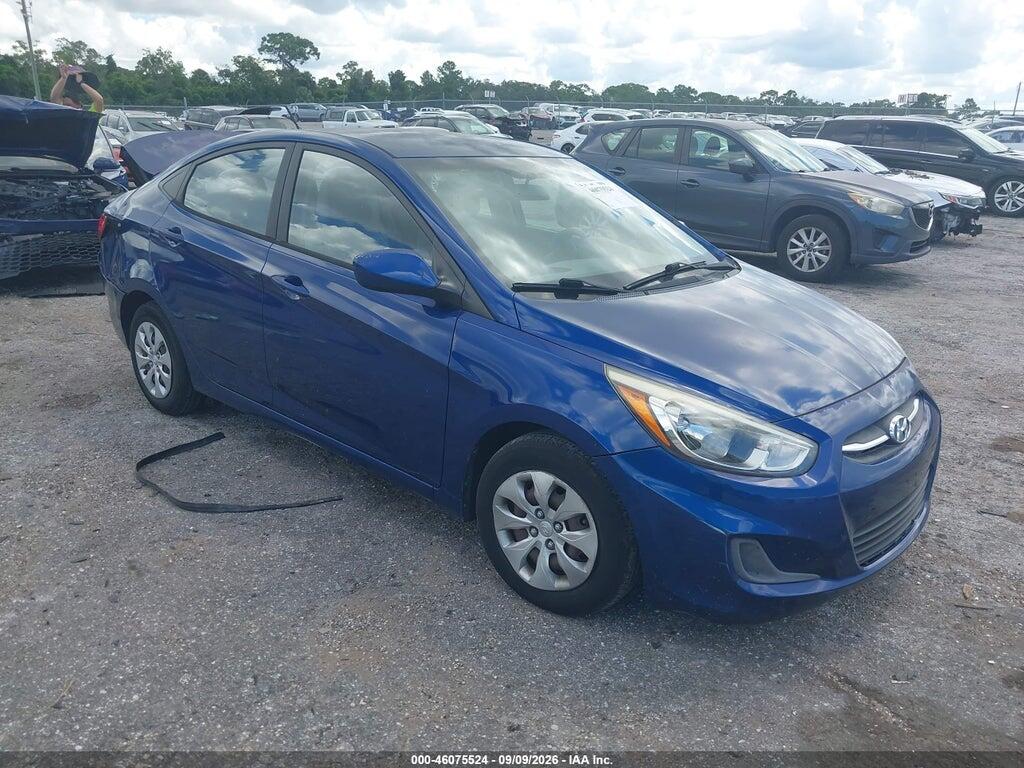 2016 HYUNDAI ACCENT KMHCT4AE1GU007737