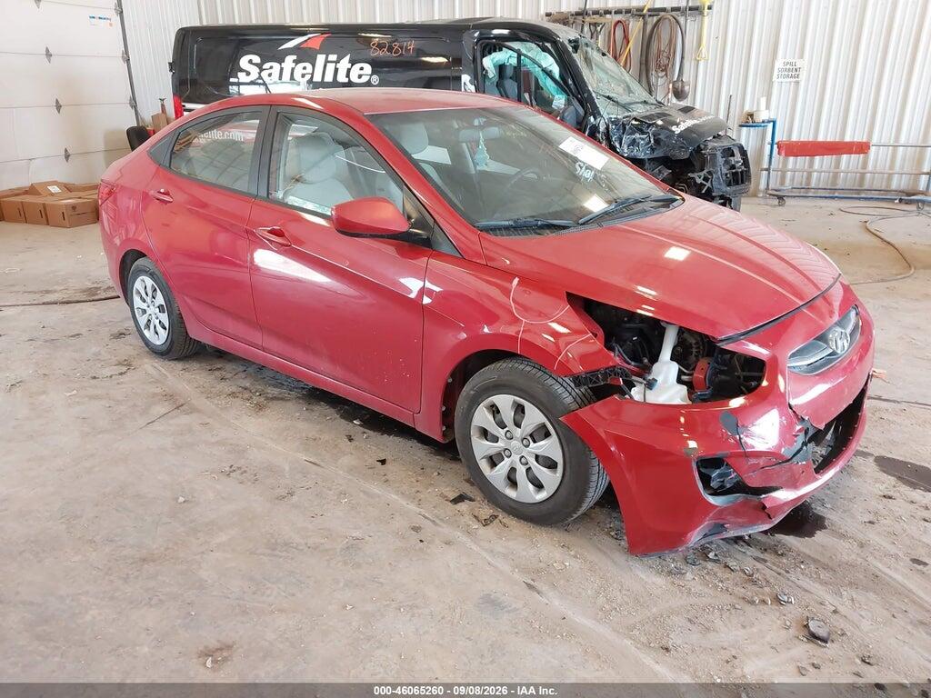 2016 HYUNDAI ACCENT KMHCT4AE9GU080130