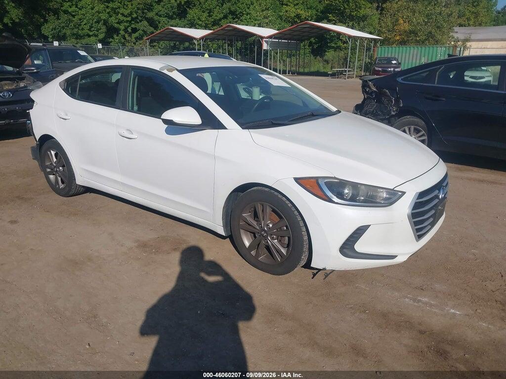 2018 HYUNDAI ELANTRA 5NPD84LF0JH279794
