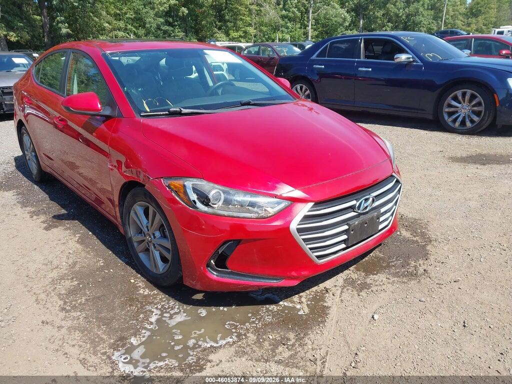 2018 HYUNDAI ELANTRA 5NPD84LF7JH319370