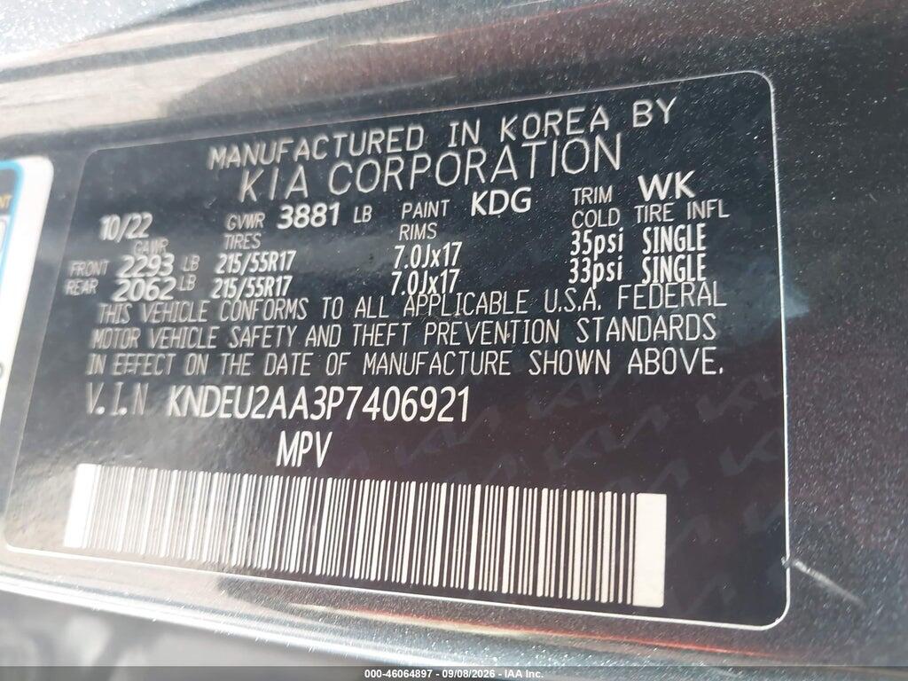 KNDEU2AA3P7406921 2023 KIA SELTOS photo no. 9