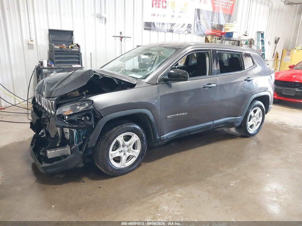 3C4NJCAB7NT172654 2022 JEEP COMPASS photo no. 2