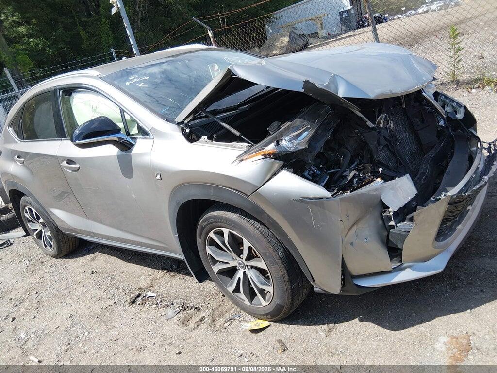 2016 LEXUS NX 200T JTJBARBZ1G2060547
