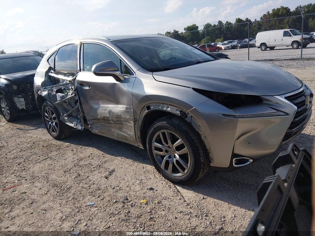 2016 LEXUS NX 200T JTJBARBZ4G2092473