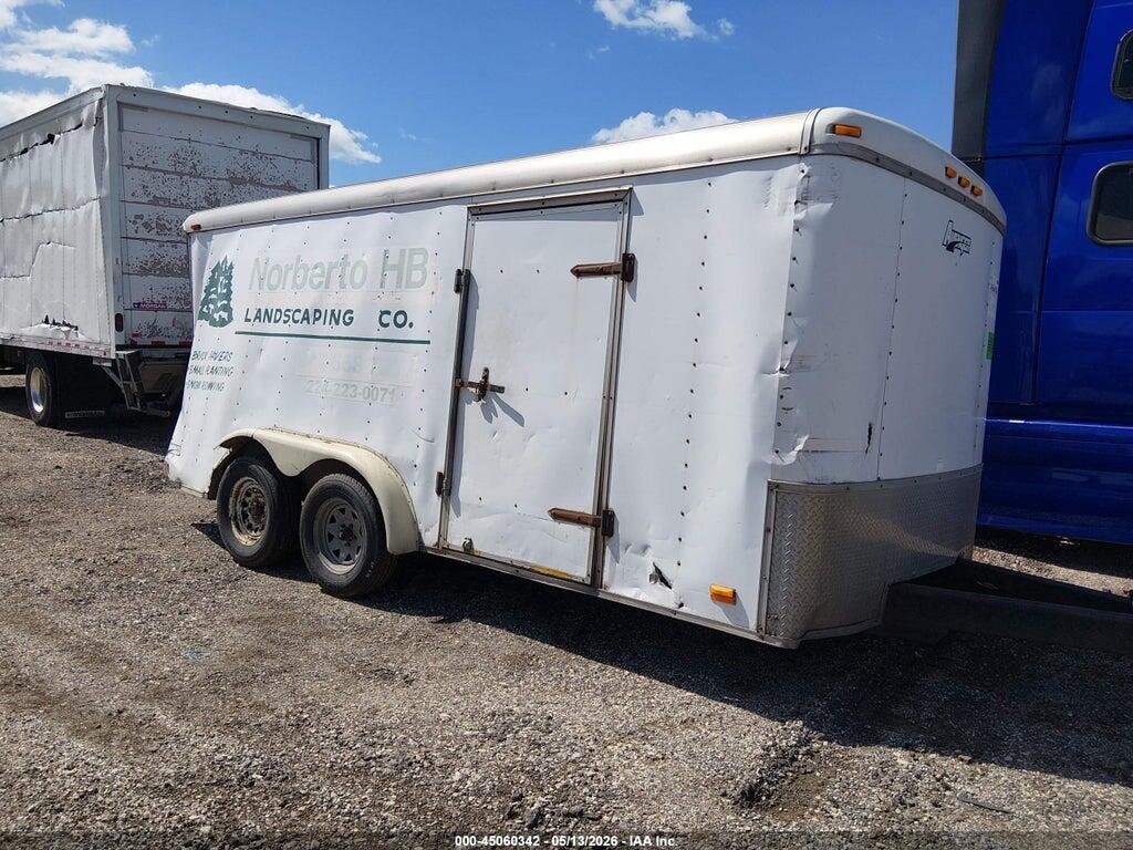 4T6UB1621VM005451 1997 TRAILER AVENGER 16' ENCLOSED photo no. 1