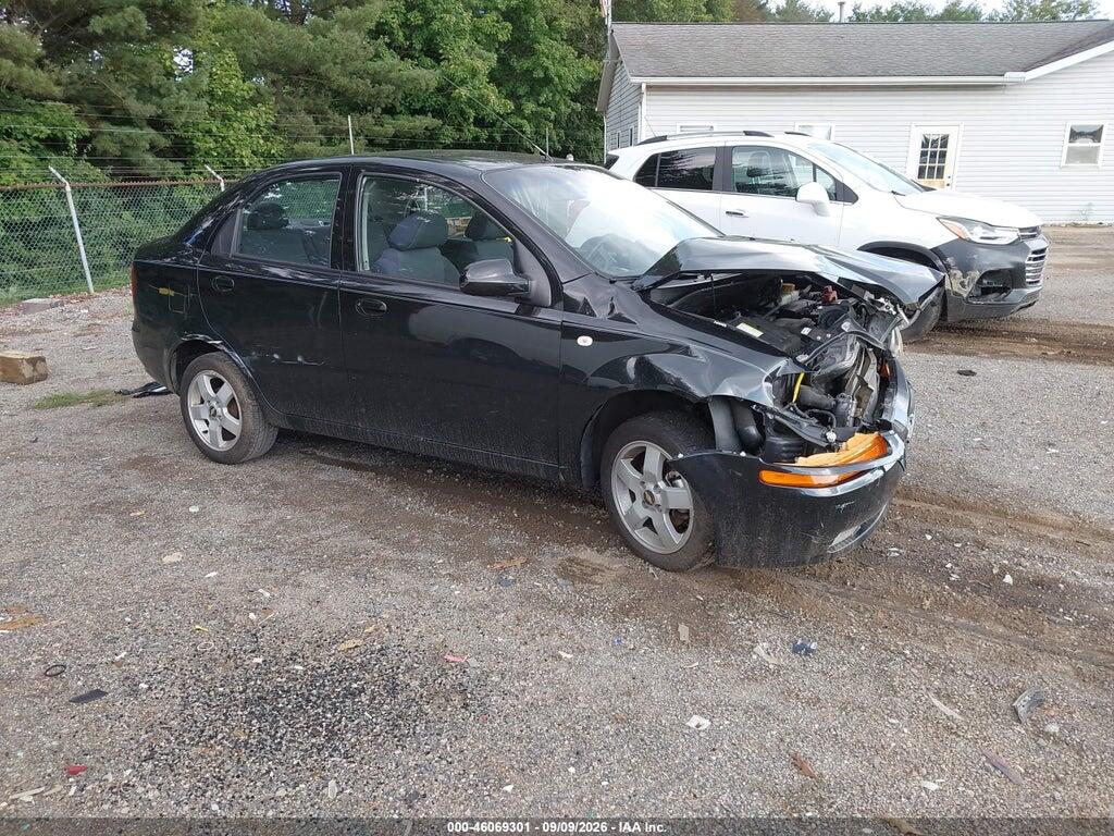 2006 CHEVROLET AVEO KL1TG56646B576387