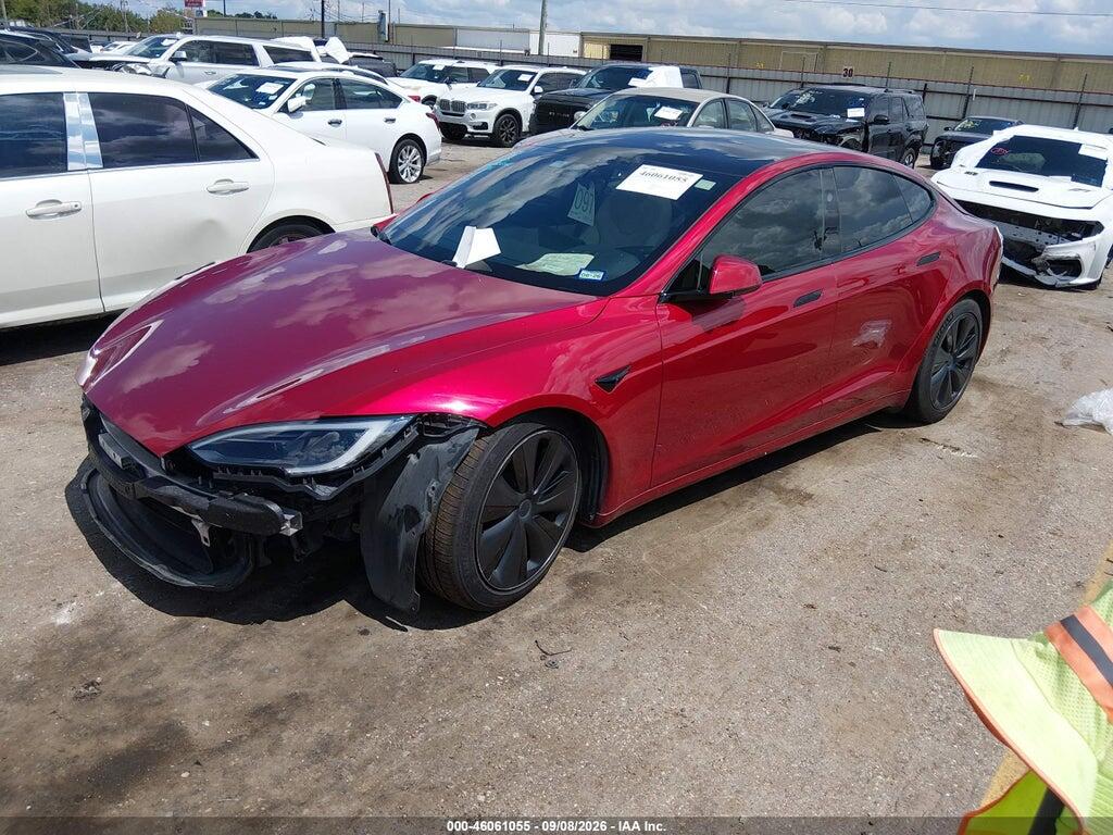 5YJSA1E50PF511784 2023 TESLA MODEL S photo no. 2