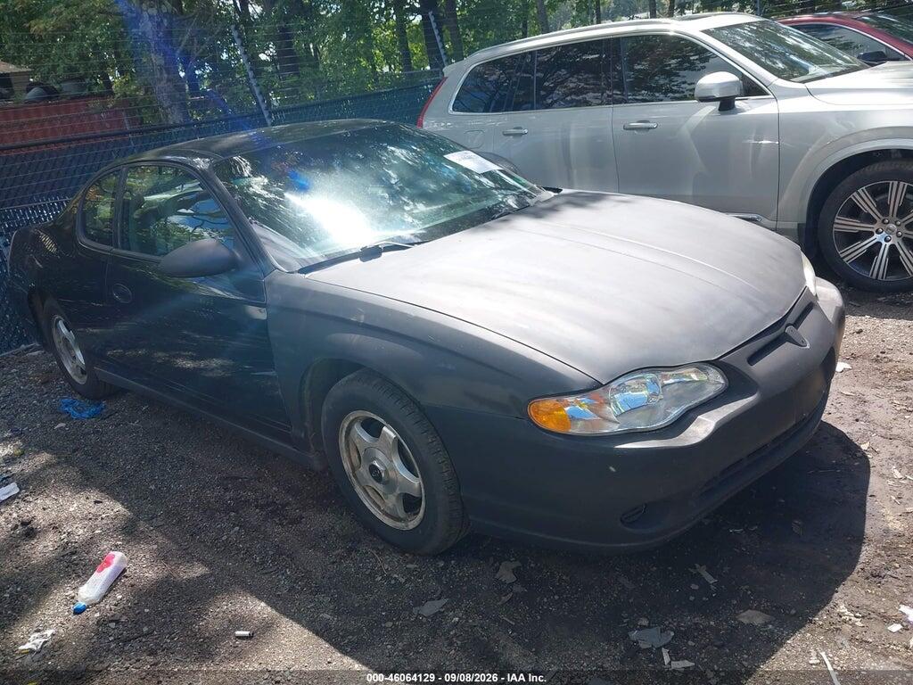 2005 CHEVROLET MONTE CARLO 2G1WW12E859298679