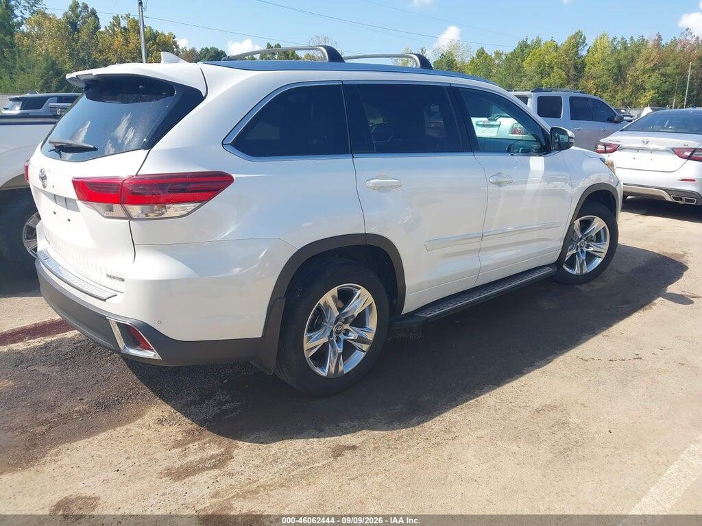 5TDYZRFH9JS239278 2018 TOYOTA HIGHLANDER photo no. 4