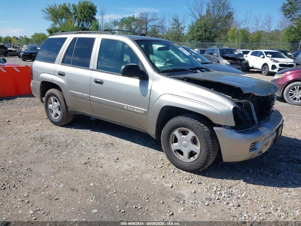 2002 CHEVROLET TRAILBLAZER 1GNDT13S022501206