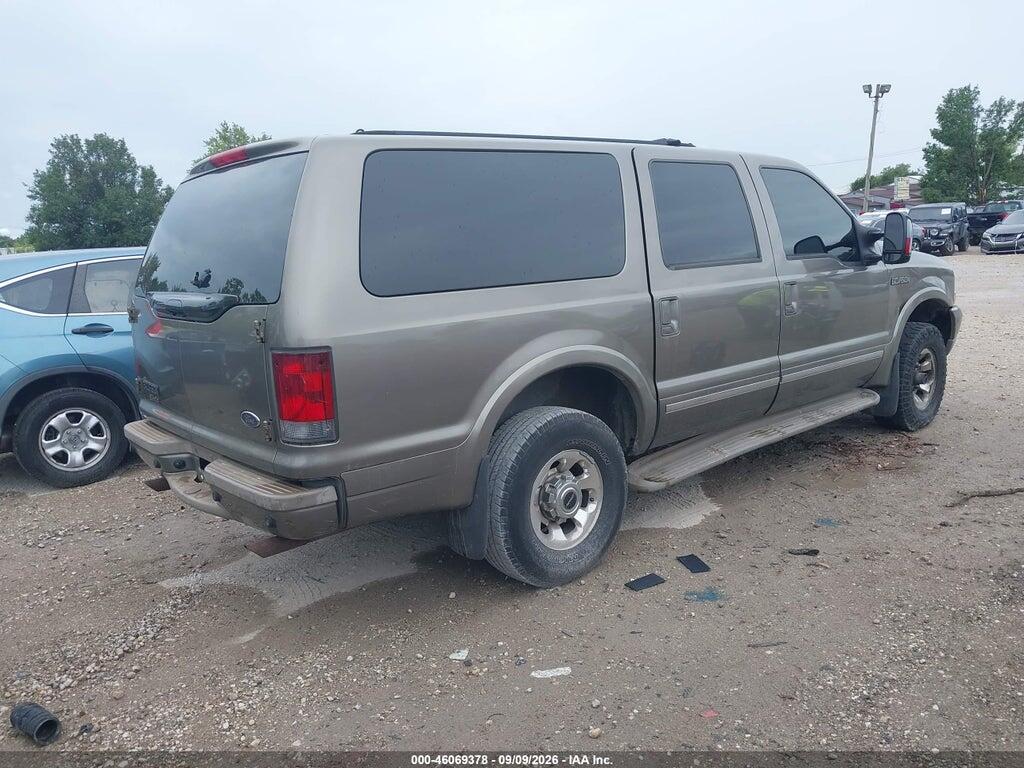 1FMNU43S03EB44178 2003 FORD EXCURSION photo no. 4