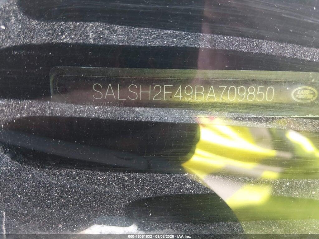 SALSH2E49BA709850 2011 LAND ROVER RANGE ROVER SPORT photo no. 9