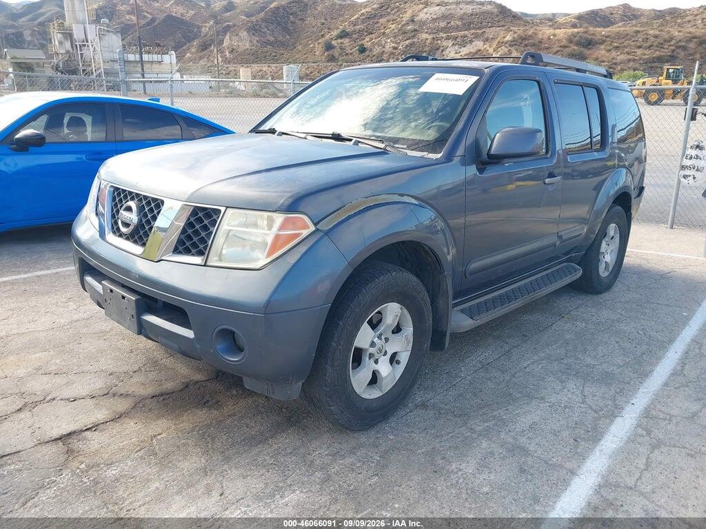 5N1AR18U65C723179 2005 NISSAN PATHFINDER photo no. 2