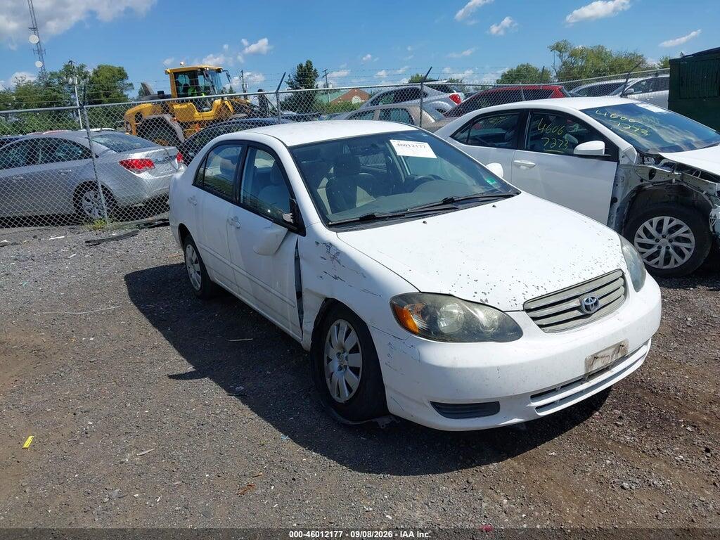 2003 TOYOTA COROLLA 1NXBR32E93Z013461