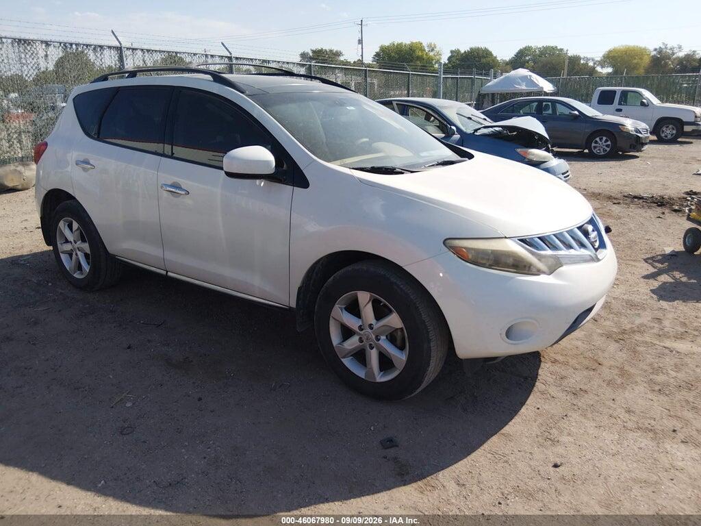2009 NISSAN MURANO JN8AZ18UX9W018818