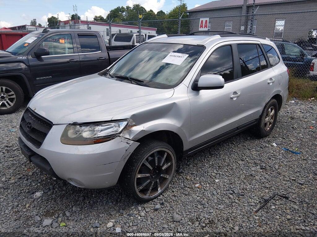 5NMSG73D37H068573 2007 HYUNDAI SANTA FE photo no. 2