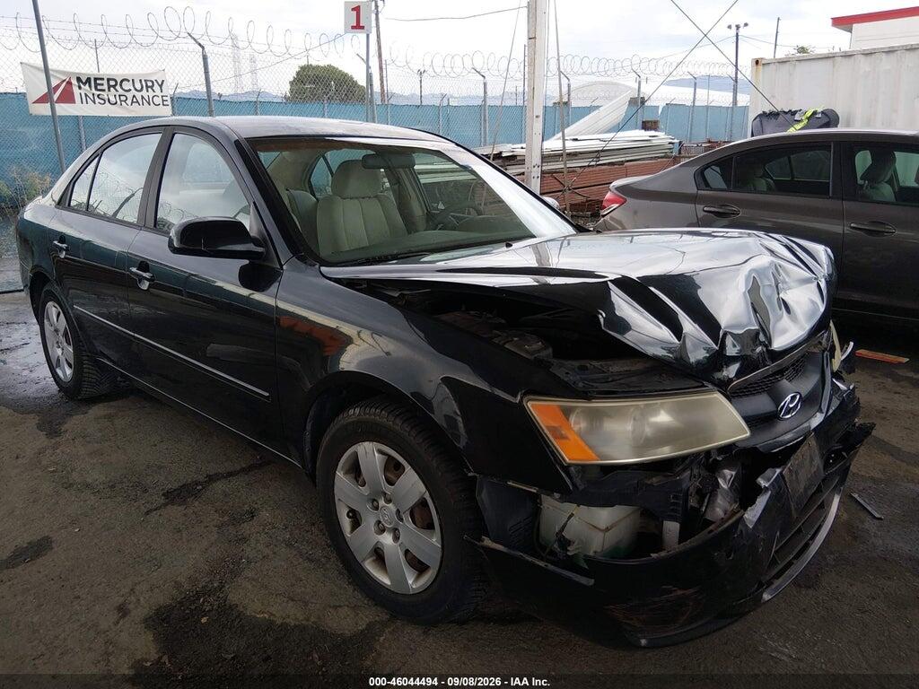 2007 HYUNDAI SONATA 5NPET46C17H287335
