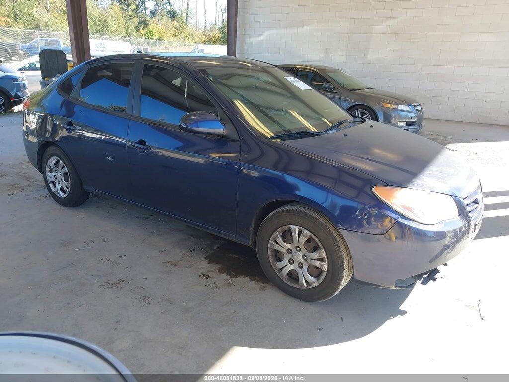2010 HYUNDAI ELANTRA KMHDU4AD9AU990750